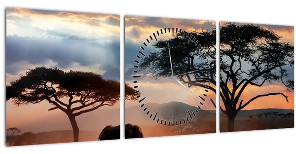 Slika - Nacionalni park Serengeti, Tanzanija, Afrika (sa satom) (90x30 cm)