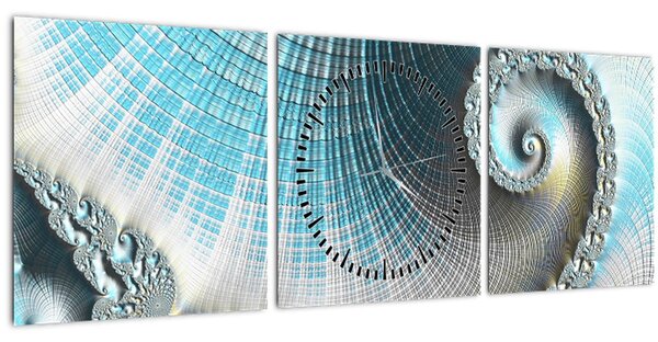 Teksturirana spiralna slika (sa satom) (90x30 cm)