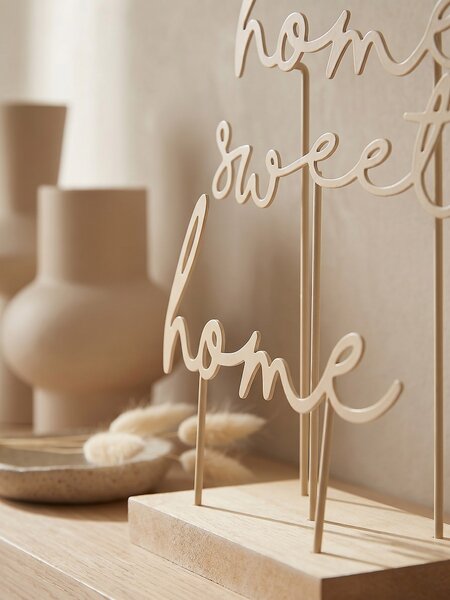 Sinsay - Stojeća dekoracija s natpisom Home sweet home