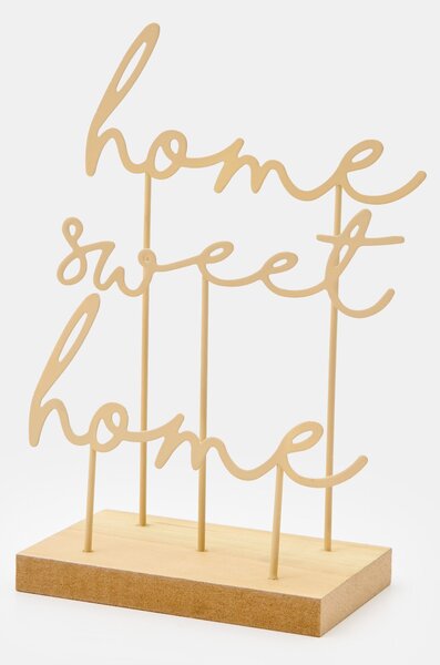Sinsay - Stojeća dekoracija s natpisom Home sweet home