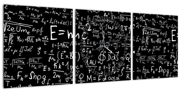 Slika - Matematika (sa satom) (90x30 cm)