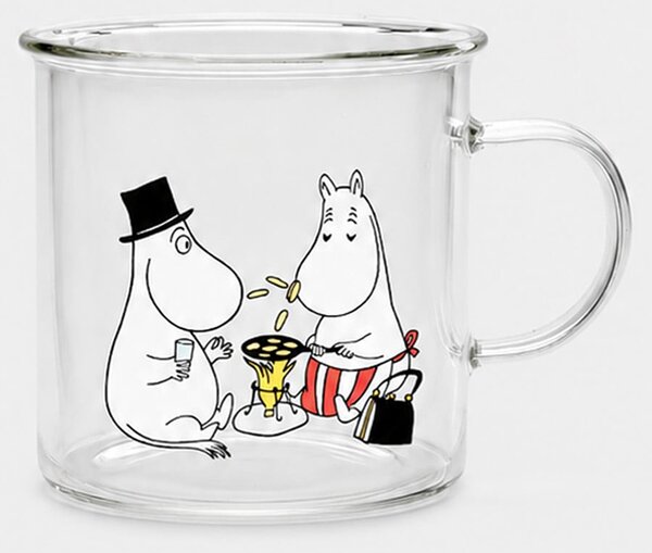Sinsay - Staklena šalica s ručkom The Moomins