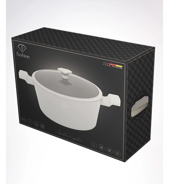 Berlinger Haus Fashion Matte Cream Gold non-stick lonac s poklopcem