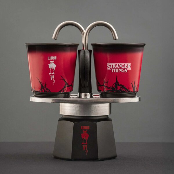 Bialetti Stranger Things Mini Express kafetijera, 2 šalice