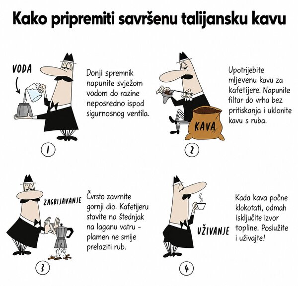 Bialetti Stranger Things Mini Express kafetijera, 2 šalice