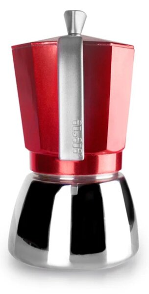 Ibili Elba Red kafetijera, 3 šalice