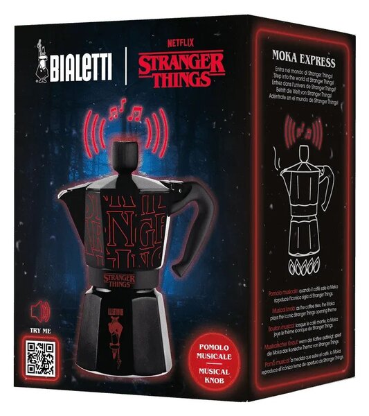 Bialetti Stranger Things Moka Express kafetijera, 6 šalica