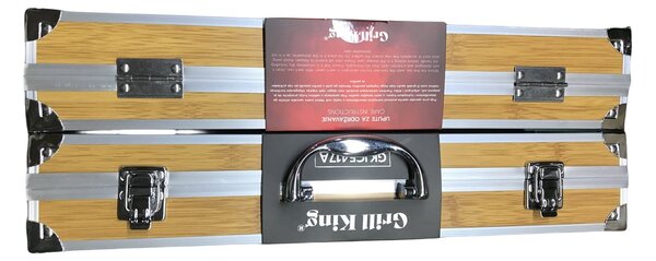 Grill King BBQ Essentials 4u1 set za roštiljanje u kutiji