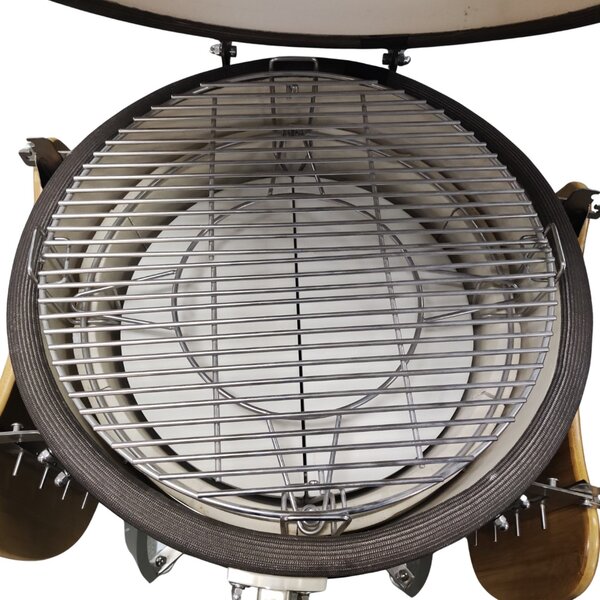 Grill King Kamado EGG PRO MAX 24" Series III keramički roštilj s dimilicom + bogata oprema, 61 cm