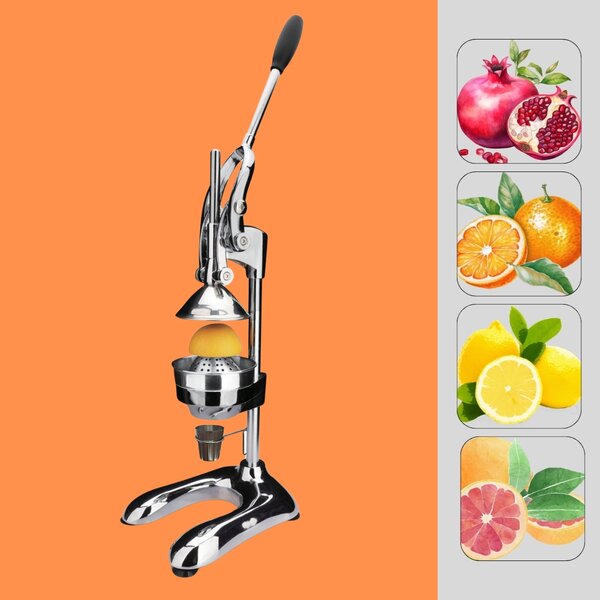 Grill King BUNDLE Professional mehanička preša za šipak i agrume + set za otvaranje ploda kokosa