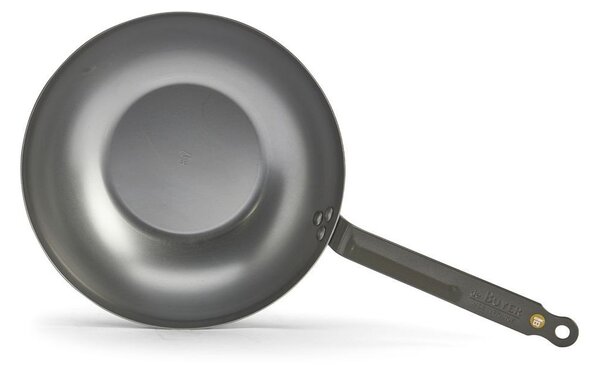 De Buyer Mineral B wok s ravnim dnom