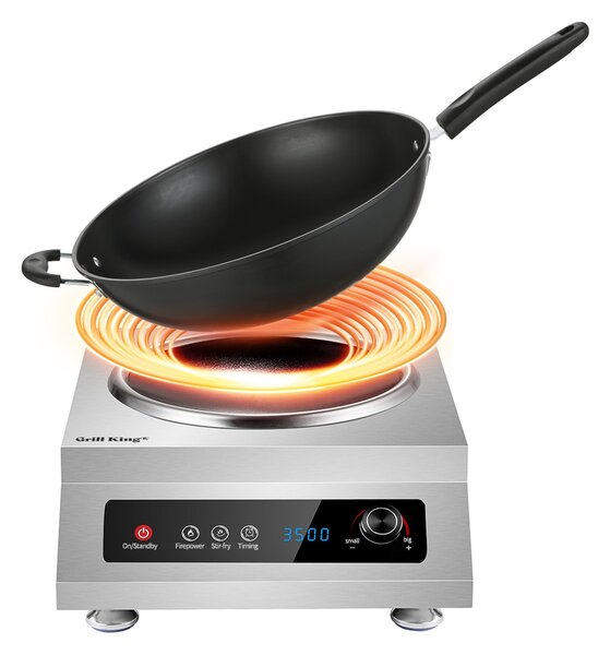 Grill King Professional SERIES II konveksno indukcijsko kuhalo za wok