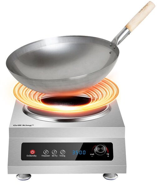 Grill King Professional SERIES II konveksno indukcijsko kuhalo za wok