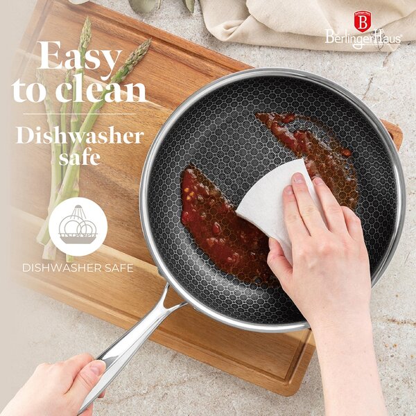Berlinger Haus Hexagon (3D inox matrica) non-stick 2u1 set tava