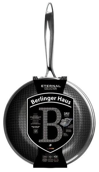 Berlinger Haus Hexagon (3D inox matrica) non-stick tava