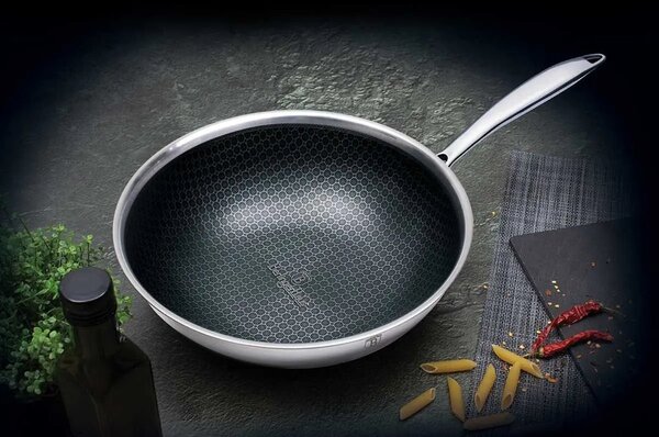 Berlinger Haus Hexagon (3D inox matrica) non-stick wok