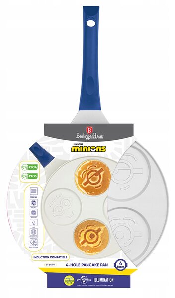 Berlinger Haus Minions Collection tava za mini palačinke, 4 emojia