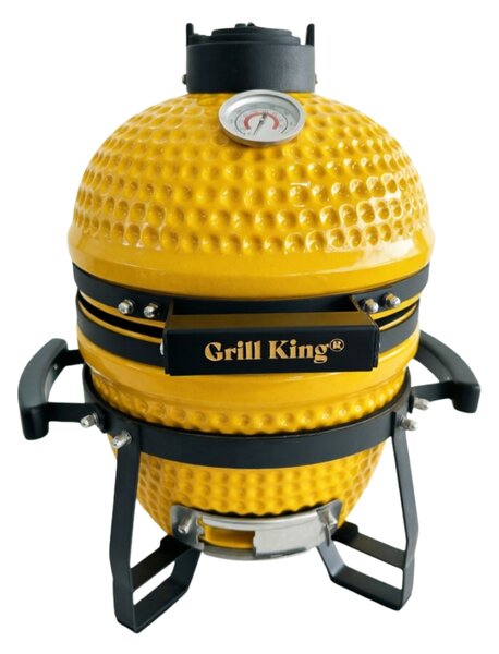 Grill King Kamado PRO JUNIOR 13" prijenosni keramički roštilj, 33 cm