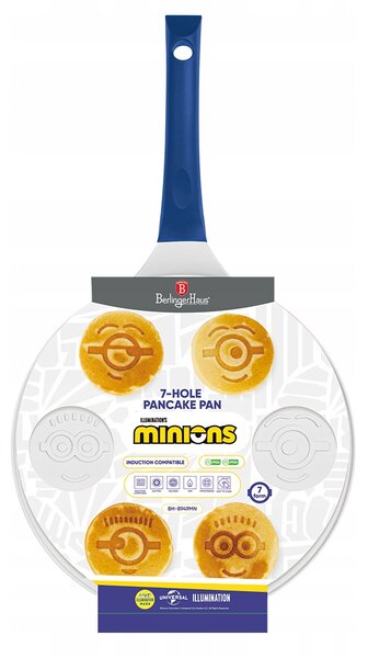 Berlinger Haus Minions Collection tava za mini palačinke, 7 emojia