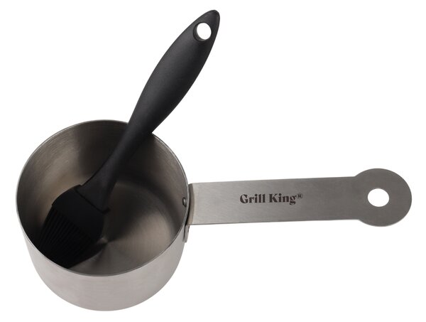 Grill King BBQ Sauce Set posuda i kist za umake