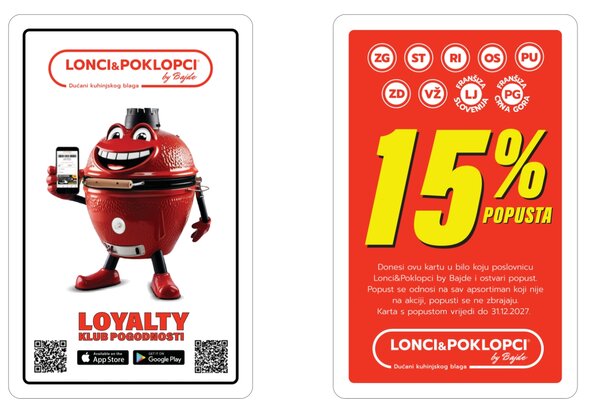 Grill King igraće karte za belot + poklon kartica s popustom