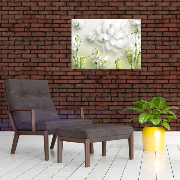 Slika s cvijećem (70x50 cm)