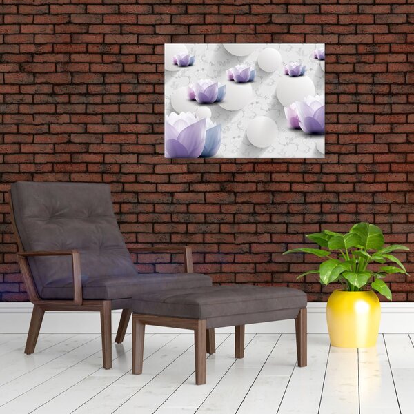 Slika s cvijećem (70x50 cm)