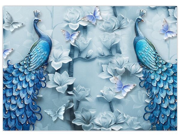 Slika paunova (70x50 cm)