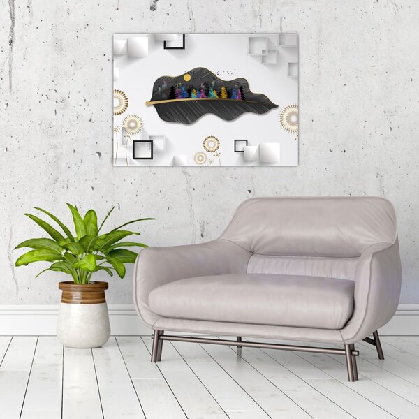 Slika apstrakcije (70x50 cm)