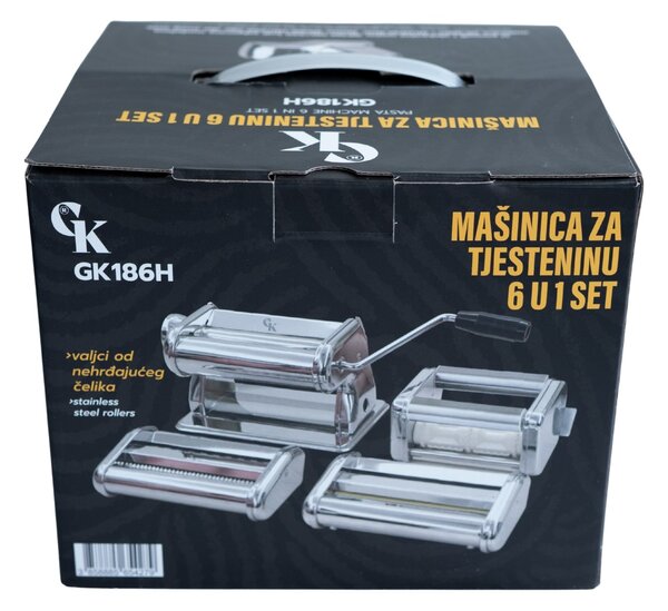 Grill King Pasta Maker ULTIMATE 6u1 set za izradu tjestenine