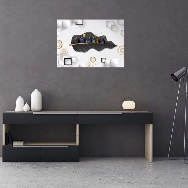Slika apstrakcije (70x50 cm)