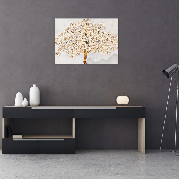Slika cvijetnog stabla (70x50 cm)