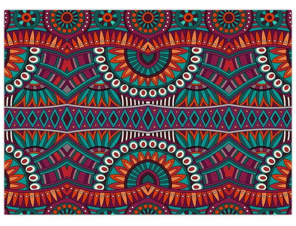 Slika ornamentalne apstrakcije (70x50 cm)