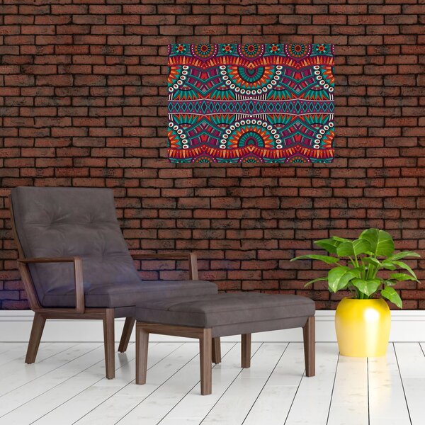 Slika ornamentalne apstrakcije (70x50 cm)