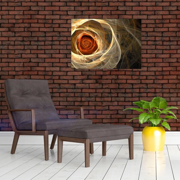 Slika - Ruža umjetničkog duha (70x50 cm)
