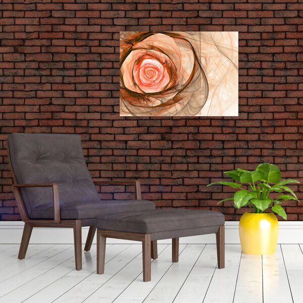Slika - Ruža umjetničkog duha (70x50 cm)