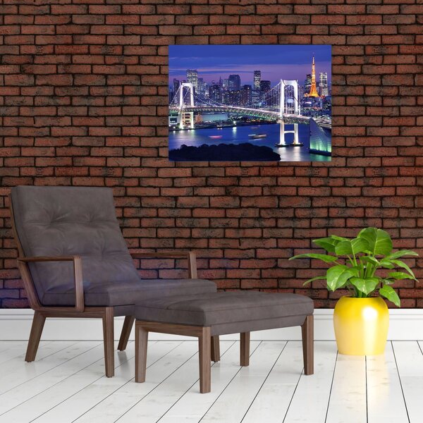Slika noćnog života velegrada (70x50 cm)