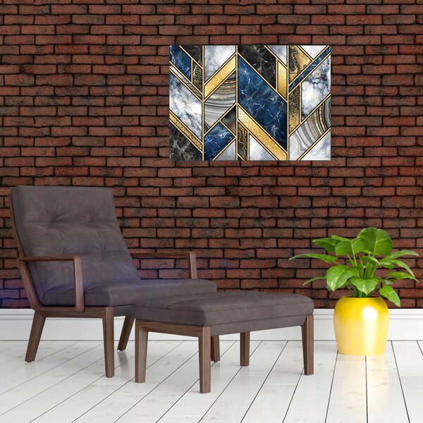 Slika umjetničke apstrakcije (70x50 cm)