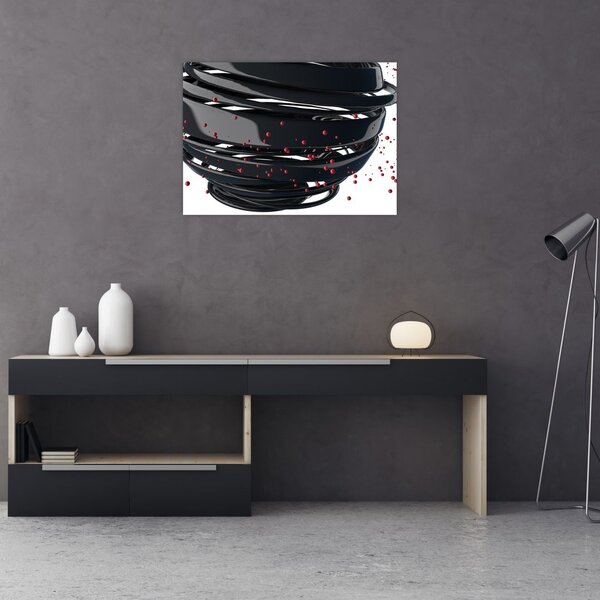 Slika - Apstrakcija zemaljske kugle (70x50 cm)