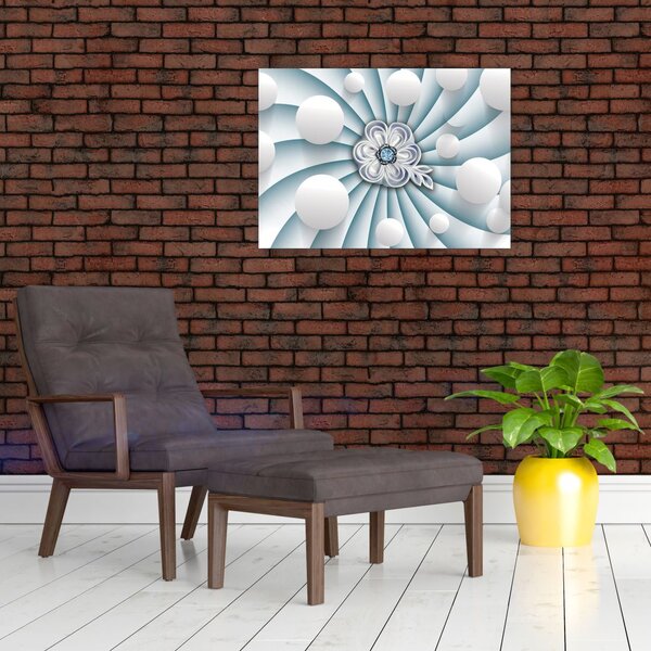 Slika umjetničke apstrakcije (70x50 cm)