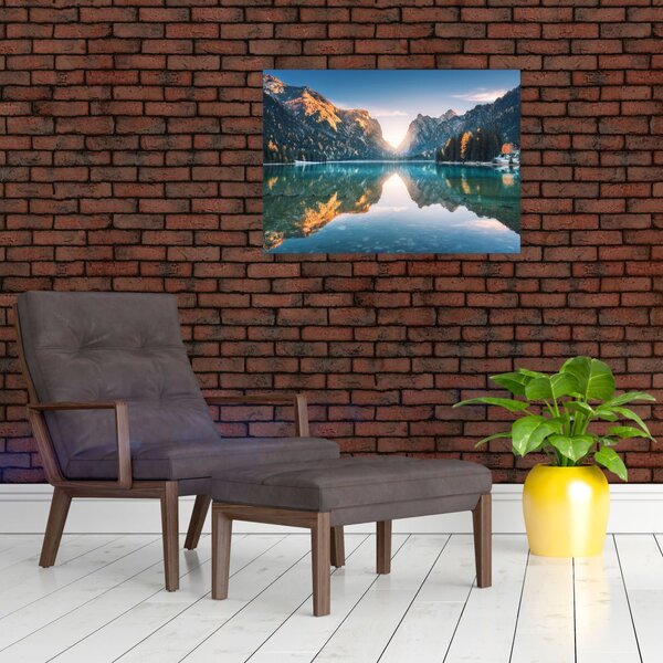 Slika - Gorsko jezero (70x50 cm)