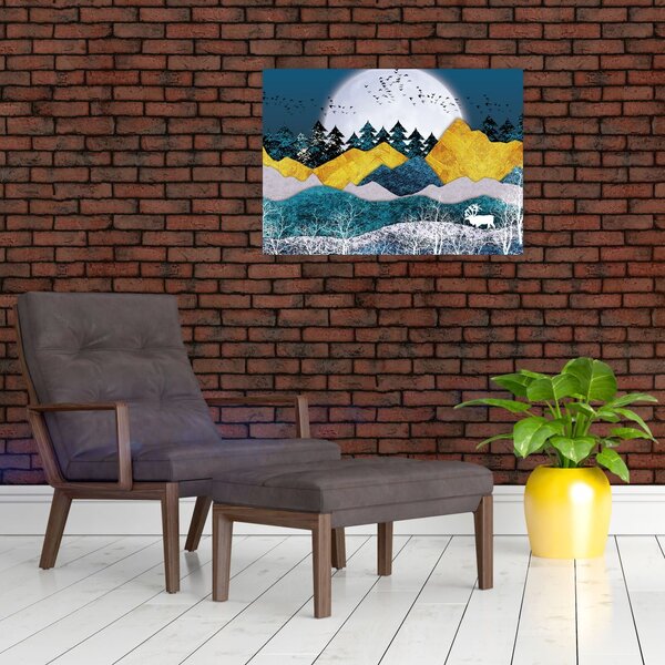 Slika - Polarni krajolik (70x50 cm)