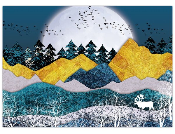 Slika - Polarni krajolik (70x50 cm)