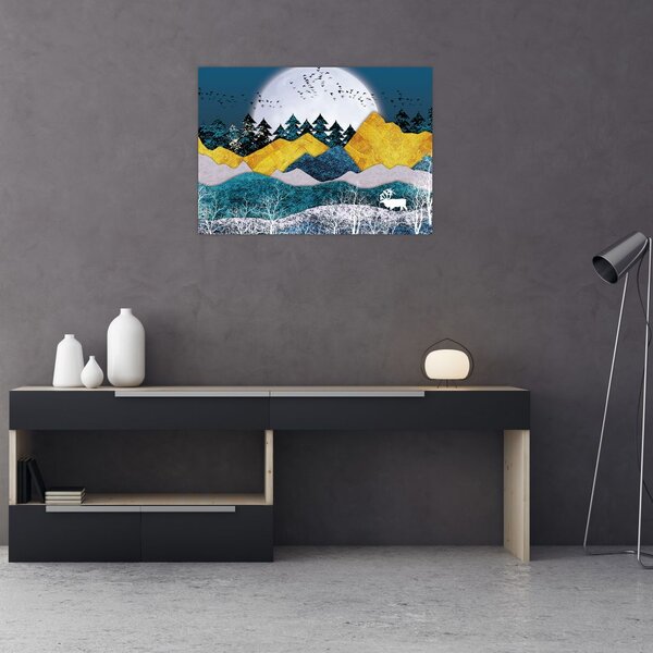 Slika - Polarni krajolik (70x50 cm)