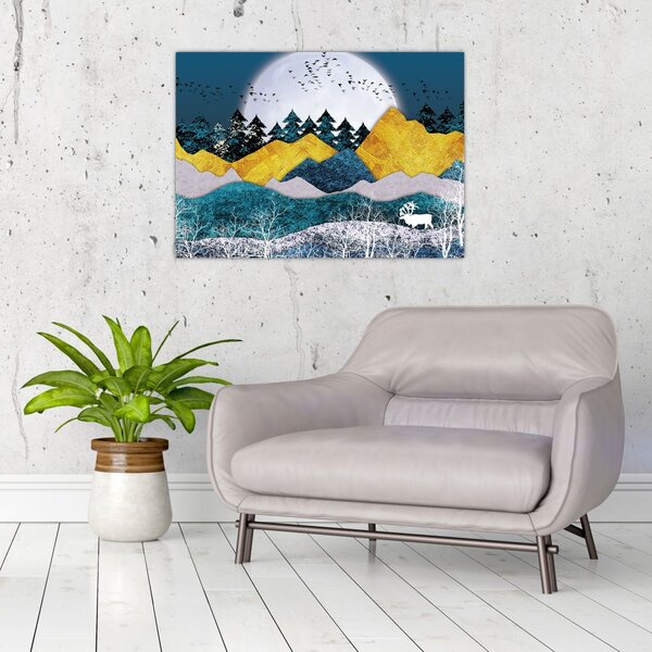 Slika - Polarni krajolik (70x50 cm)