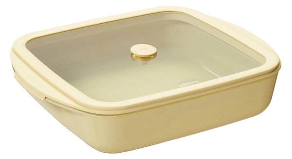 Pebbly Baking Tray stakleni pekač/posuda za spremanje s poklopcem