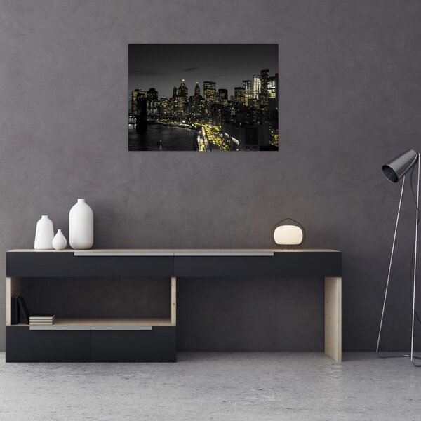 Slika noćne metropole (70x50 cm)