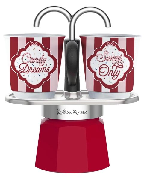 Bialetti Candyland Mini Express kafetijera, 2 šalice