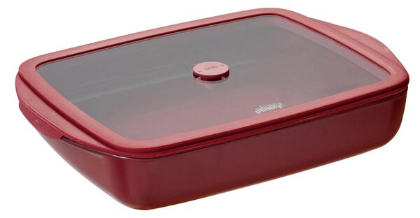 Pebbly Baking Tray stakleni pekač/posuda za spremanje s poklopcem