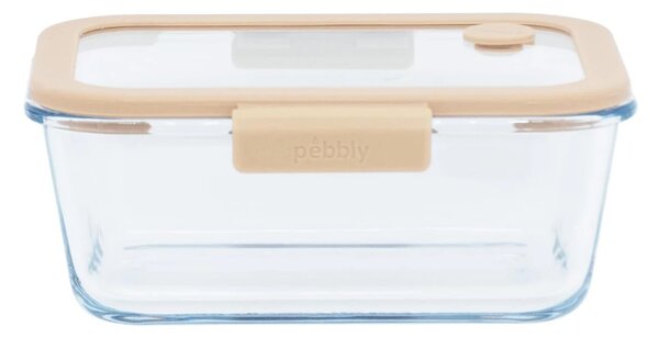 Pebbly Vacuum 5u1 set posudica za spremanje namirnica, 4 posudice + USB vakuumska pumpa